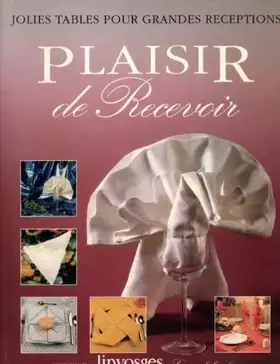 Couverture du produit · Plaisir de recevoir.