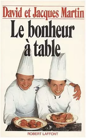 Couverture du produit · BONHEUR A TABLE