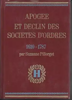 Couverture du produit · Histoire Universelle Larousse tome 9 Apogée et déclin des sociétés d'ordres 1610-1787