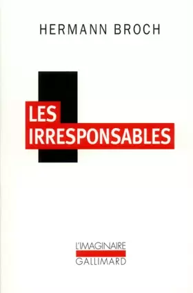 Couverture du produit · Les Irresponsables