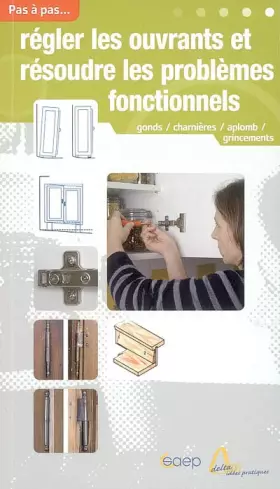 Couverture du produit · Régler les ouvrants et résoudre les problèmes fonctionnels