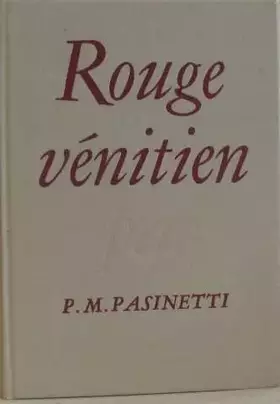 Couverture du produit · Rouge vénitien