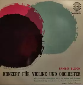 Couverture du produit · Konzert Für Violine Und Orchester / Rhapsodie Nr. 1