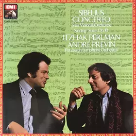 Couverture du produit · Sibelius : Concerto Pour Violon Et Orchestre - Sinding : Suite - Perlman