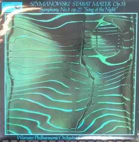 Couverture du produit · Stabat Mater Op.53 / Symphony No.3 Op.27 "Song Of The Night"