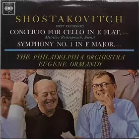 Couverture du produit · Concerto For Cello In E Flat, Op. 107 / Symphony No. 1 In F Major, Op. 10