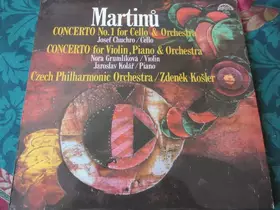 Couverture du produit · Concerto No. 1 For Cello & Orchestra / Concerto For Violin, Piano & Orchestra