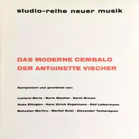 Couverture du produit · Das Moderne Cembalo Der Antoinette Vischer