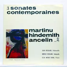 Couverture du produit · 3 Sonates Contemporaines