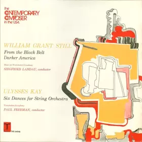 Couverture du produit · From The Black Belt / Darker America / Six Dances For String Orchestra