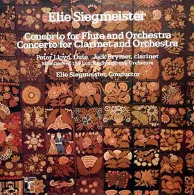 Couverture du produit · Concerto For Flute And Orchestra / Concerto For Clarinet And Orchestra