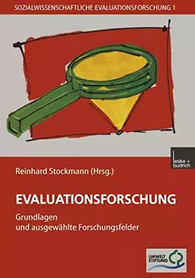 Couverture du produit · Evaluationsforschung: Grundlagen und ausgewählte Forschungsfelder