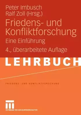 Couverture du produit · Friedens- und Konfliktforschung: Eine Einführung