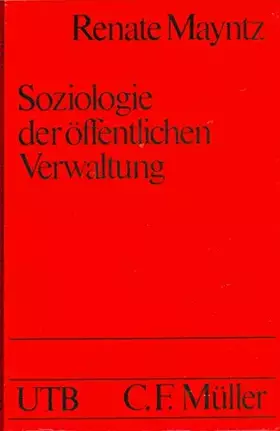 Couverture du produit · Soziologie der öffentlichen Verwaltung