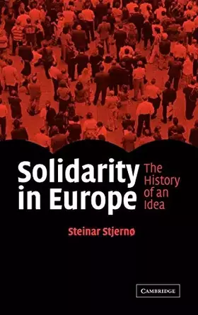 Couverture du produit · Solidarity in Europe: The History of an Idea