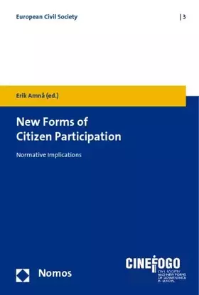 Couverture du produit · New Forms of Citizen Participation: Normative Implications