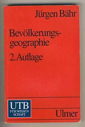 Couverture du produit · Bevölkerungsgeographie: Verteilung und Dynamik der Bevölkerung in globaler, nationaler und regionaler Sicht