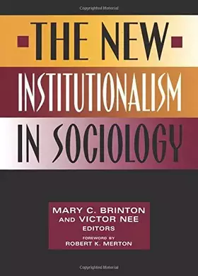 Couverture du produit · The New Institutionalism in Sociology