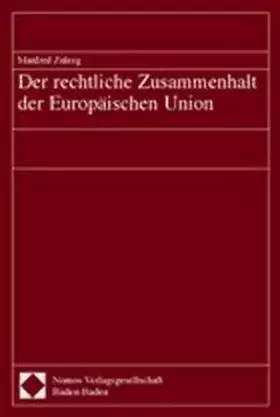 Couverture du produit · Der rechtliche Zusammenhalt der Europäischen Union