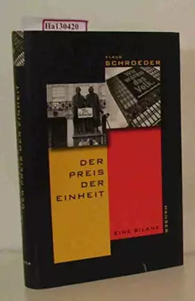 Couverture du produit · Der Preis der Einheit: Eine Bilanz