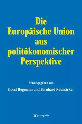 Couverture du produit · Die Europäische Union aus politökonomischer Perspektive