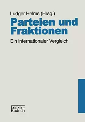 Couverture du produit · Parteien und Fraktionen: Ein internationaler Vergleich (German Edition)