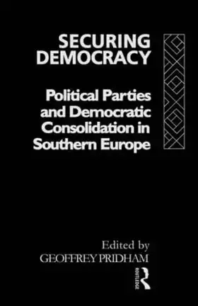 Couverture du produit · Securing Democracy:Pol Parties