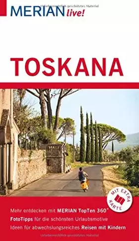 Couverture du produit · MERIAN live! Reiseführer Toskana: Mit Extra-Karte zum Herausnehmen