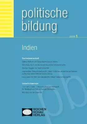 Couverture du produit · Indien ((ALT) Politische Bildung: Beiträge zur wissenschaftlichen Grundlegung und zur Unterrichtspraxis)