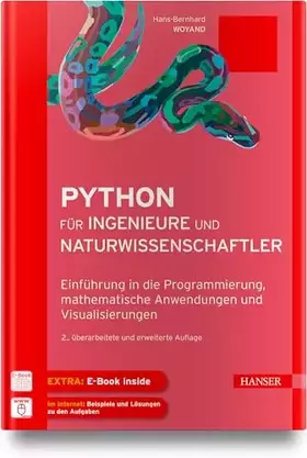 Couverture du produit · Python für Ingenieure und Naturwissenschaftler: Einführung in die Programmierung, mathematische Anwendungen und Visualisierunge