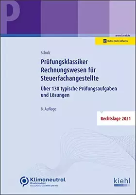 Couverture du produit · Prüfungsklassiker Rechnungswesen für Steuerfachangestellte: Über 130 typische Prüfungsaufgaben und Lösungen