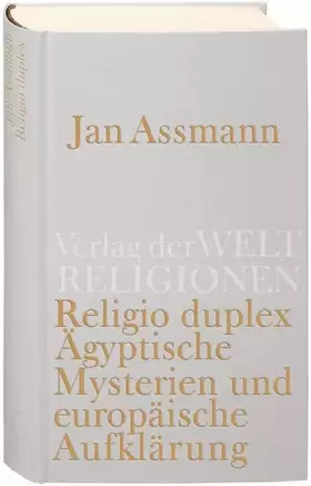 Couverture du produit · Religio duplex: Ägyptische Mysterien und europäische Aufklärung