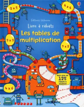 Couverture du produit · Les tables de multiplication - Livre à rabats