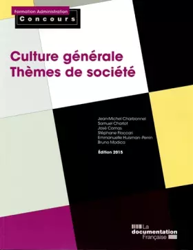 Couverture du produit · Culture générale : Thèmes de société, Catégories A et B