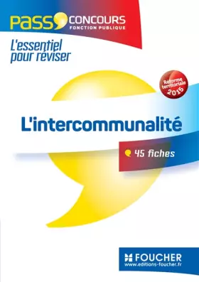 Couverture du produit · L'intercommunalité - Pass'Concours N°05
