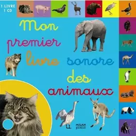 Couverture du produit · Mon premier livre sonore des animaux (1CD audio)