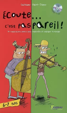 Couverture du produit · Ecoute... c'est pas pareil ! (1CD audio) - 6/7 ans