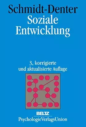 Couverture du produit · Soziale Entwicklung: Ein Lehrbuch über soziale Beziehungen im Laufe des menschlichen Lebens