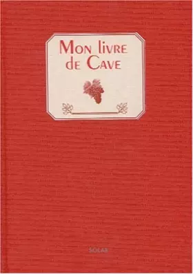 Couverture du produit · Mon livre de cave