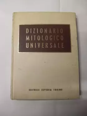 Couverture du produit · Dizionario mitologico