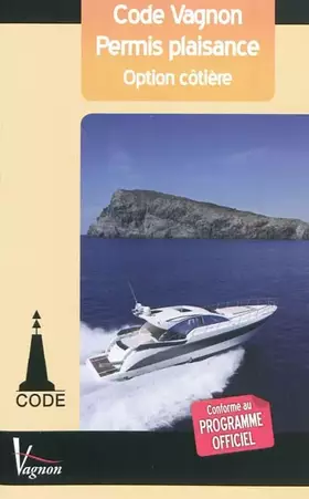 Couverture du produit · Permis plaisance option côtière : Avec Mémento Vagnon de révision