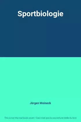 Couverture du produit · Sportbiologie