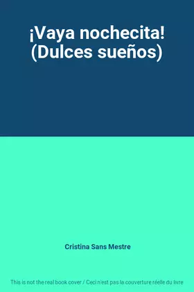 Couverture du produit · ¡Vaya nochecita! (Dulces sueños)