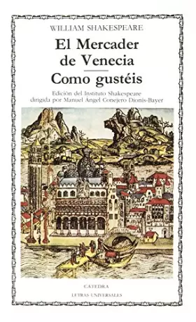 Couverture du produit · El Mercader de Venecia Como gustéis: 9 (Letras Universales)