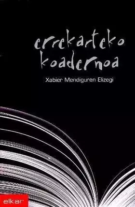 Couverture du produit · Errekarteko koadernoa: 210 (Literatura)