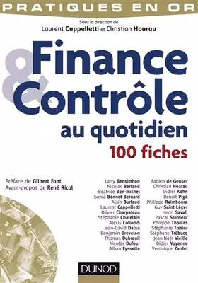 Couverture du produit · Finance et Contrôle au quotidien - 100 fiches