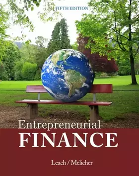 Couverture du produit · Entrepreneurial Finance