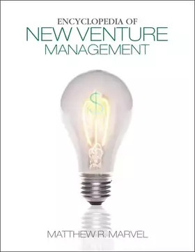 Couverture du produit · Encyclopedia of New Venture Management
