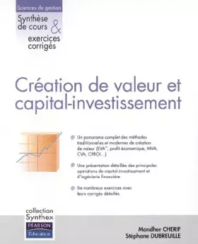 Couverture du produit · CREATION VALEUR & CAPITAL INVEST.SYNTHEX