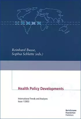 Couverture du produit · International Trends and Analyses (Health Policy Developments)